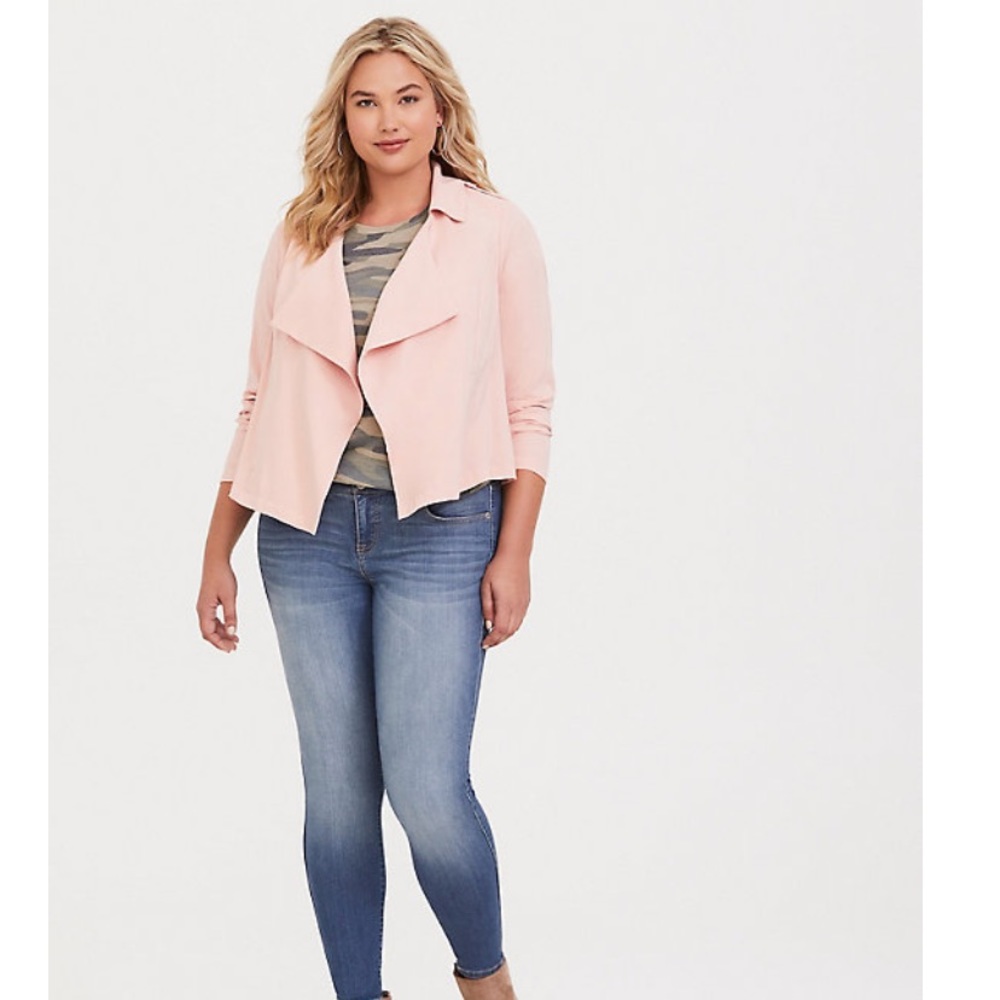 Torrid trench coat blazer